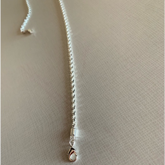 24” Silver Rope Chain. - Picture 1 of 5